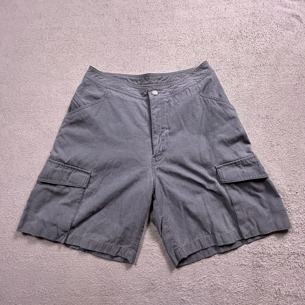 REI Cargo Shorts Womens 12 Grey Y2K Gorpcore Utility